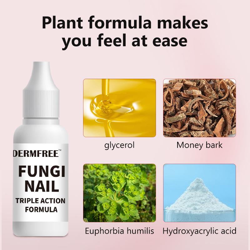 3Counts Toenail Fungus Treatment Extra Strength, Antifungal Solution for Toenail or Fingernail, Triple Action Formula for Remove Fungal, Repair and Renewal Damaged Nails, 0.5 Fl Oz,Healthcare Therapeutic