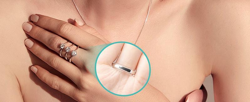 Ring Sizer Adjuster for Loose Rings, 8 Pack 8 Sizes, Ring Size Adjuster, Invisible Ring Guards for Women and Men, Ring Resizer with Polishing Cloth