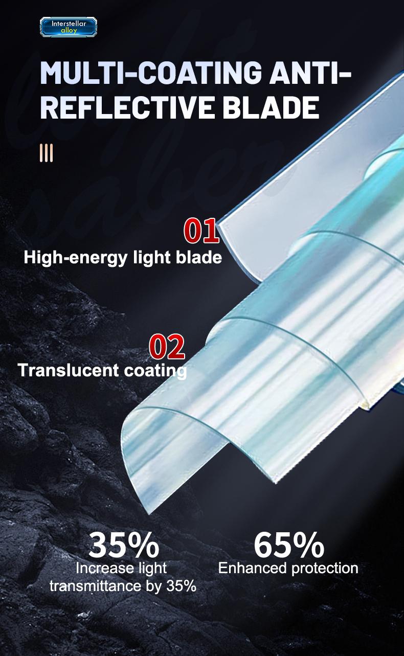 Smooth Swing Real Light Saber 16 Sound Fonts, Motion Control Light Sabers, Infinite Color Changing and 16 RGB Light Saber for Adults Support Heavy Dueling