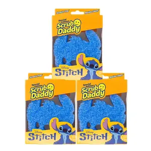 Scrub Daddy Disney Stitch 3ct Cleaning Sponge Set