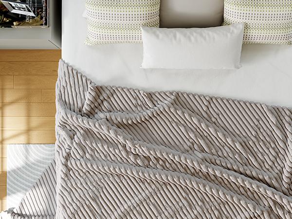 Ultra-Soft Blanket Modern Luxury Living Room Sofa Throw Winter Warmth Thickened Leisure Blanket