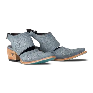 Robin Slingback Mule - Washed Denim