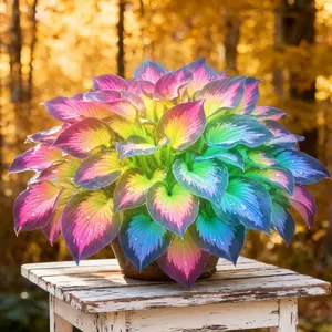 300 high-quality hosta seeds  . guaranteed viable with no bad seeds. A perennial shade plant, perfect for gardens and yards. Made in the USA | Non-GMO |