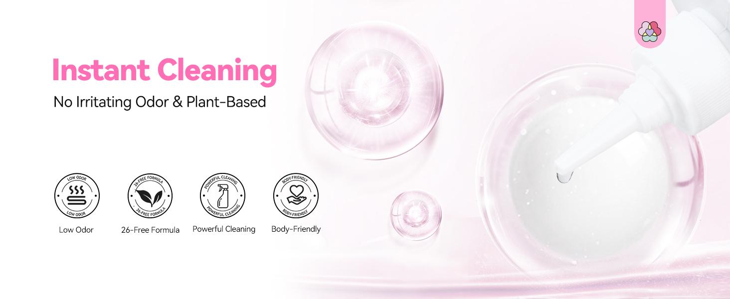 SAVILAND Airbrush Cleaner 8.12 oz: Low-odor Natural Solution Cleaning Quickly Removes Water-based Acrylics Watercolors Gel Nail Polish