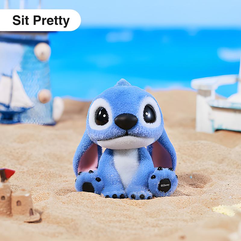 Disney Lilo & Stitch Galactic Adventure Series – Stitch Fuzzy Blind Box Figurine, Soft Plush Collectible, Cute & Fun Décor for Disney Fans & Collectors