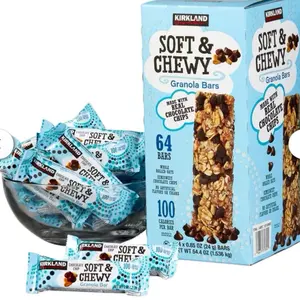 Soft & Chewy Granola Bars, 0.85 oz, 64-count