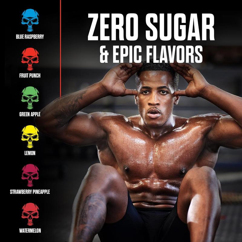 JNX SPORTS The Shadow! High Stim Preworkout | 350mg of Caffeine | Lemon 30 Servings | Electric Energy, Mental Focus & Superhuman Strength for Men & Women