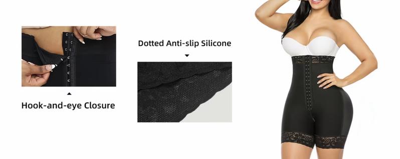 Tummy Control Shapewear for Women Fajas Colombianas Shorts Butt Lifter with Zipper Crotch shorts