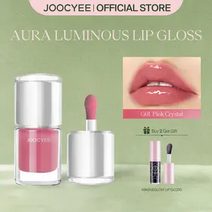 JOOCYEE Luminous Lip Gloss, Glossy, Blur, Glare Mirror, Translucent Clarity, Long-Lasting, Aura Shimmer, Hypoallergenic, Lip Repair, Skincare-Makeup, Date Nights, Beginner Friendly, Gift, Party, Prom, Rush Ready, Spring Gift, Refresh Look