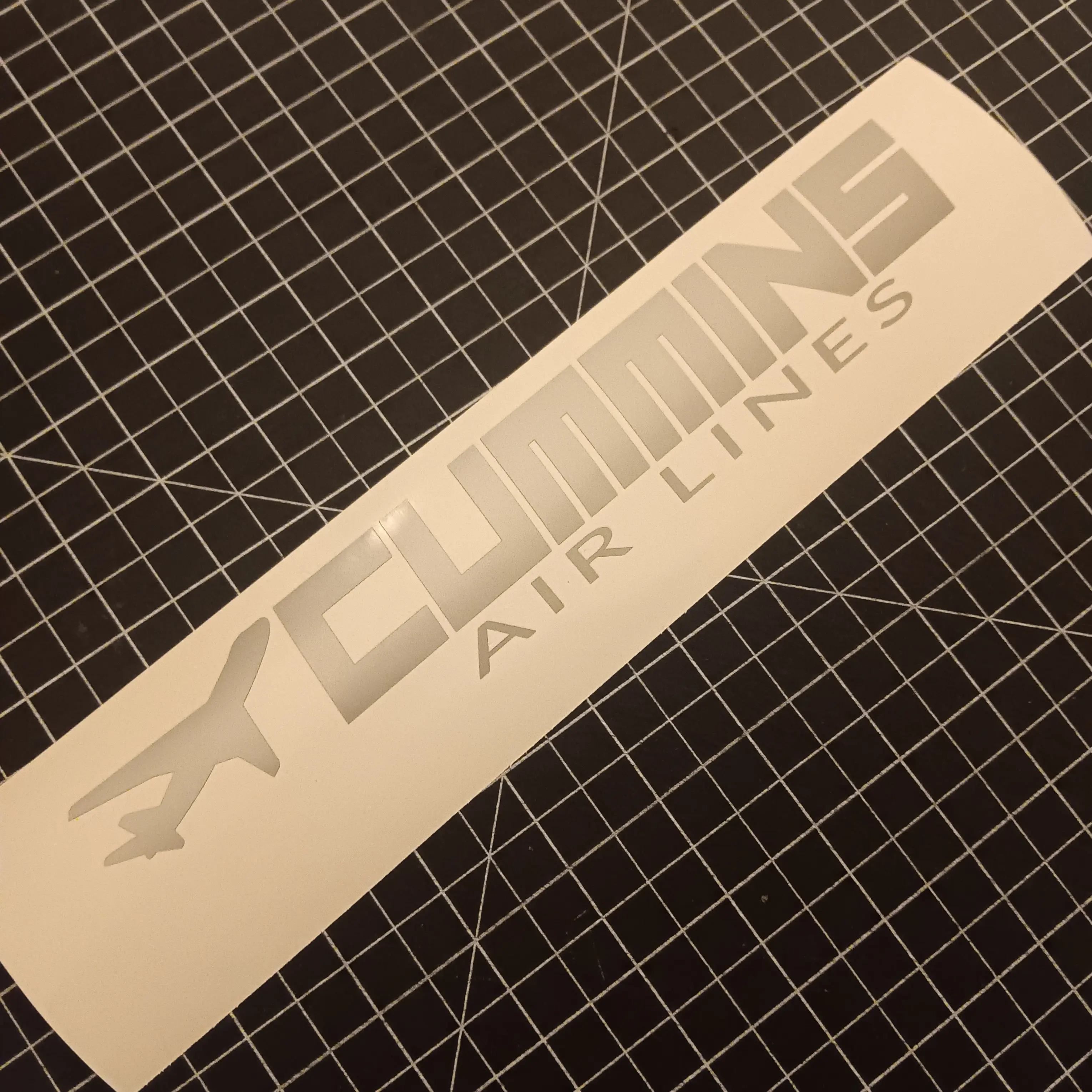 Cummins Airlines Diesel Airlines Decal/Sticker