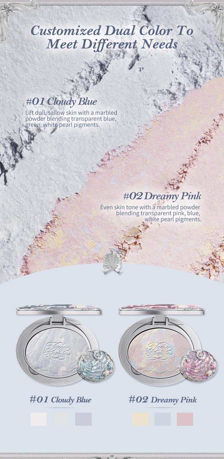 Flower Knows Shell's Jewel Collection Baked Powder, oil control, instantly blurs pores, dealsforyoudays