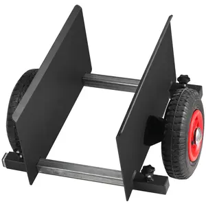 【FathersDayGift】VEVOR Panel Dolly,  600LBS Capacity Slab Dolly, Heavy-duty Drywall Mover with 8" Pneumatic Wheels, Adjustable Clamp Panel Cart for Drywall Sheet, Material Handling, All Terrain Moving Cart