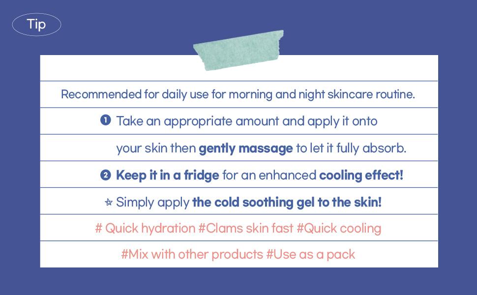 [mixsoon Official Shop] Glacier Water Ice Soothing Gel 5.07 fl.oz / 150ml - Cooling & Calming Moisturizer, Korean Glass Skincare