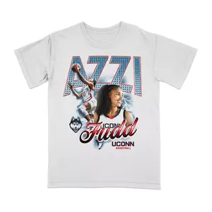 Azzi Fudd Basketball T-Shirt – College Basketball Graphic Tee Featuring Azzi Fudd Design, Perfect for UConn Fans.