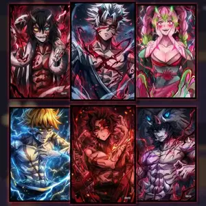 Demon Slayer Colored Paper Series A6 Card