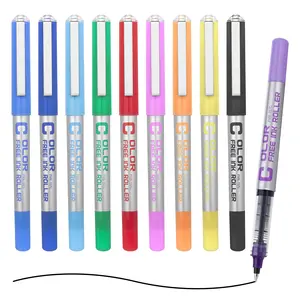 EYEYE PVR157C 0.7mm Bullet Tip Roller Ball Pen, Smooth Writing Ink Pen summerwins