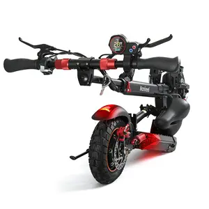 Mankeel MX-14 28mph Dual Suspension E-Scooter - 800W Max Power, 10"Tire, 40 Miles Long Range, Dual Disc Brakes, Easy Folding Commuting E-Scooter，Dual Spring Suspension