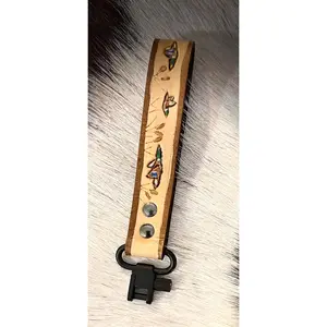 Handcrafted Leather Timber Loop for Duck Hunters with Tree Hook and Hardware Included.