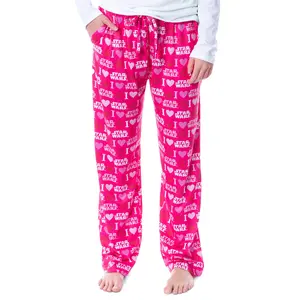 Star Wars Womens' I Love Heart Rebels Galactic Empire Pajama Pants