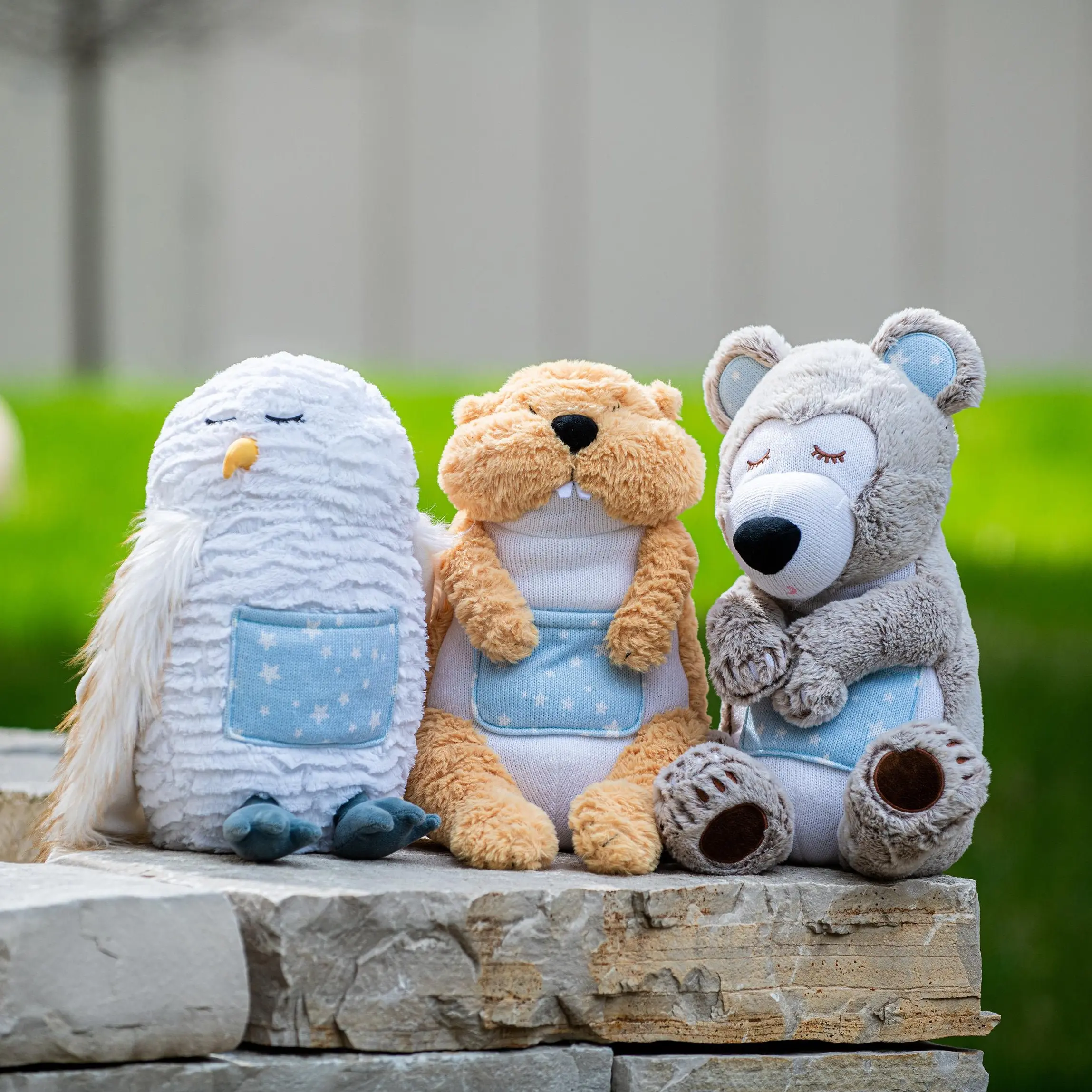 Stuff’n’Tuddles Ultra Plush – Soft Cuddly Plush companion with Reminder Pocket for Notes, Goals & Encouragement