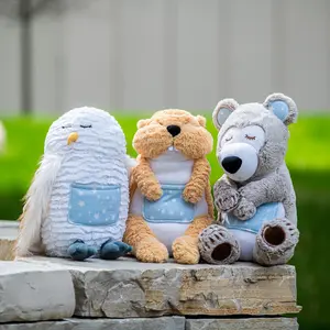 Stuff’n’Tuddles Ultra Plush – Soft Cuddly Plush companion with Reminder Pocket for Notes, Goals & Encouragement