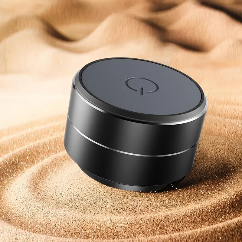 Portable Bone Conduction Speaker, USB-C Charging Rechargeable Wireless Speaker with Suction Cup, Compact Stereo Music Player with Button Control for on-the-Go Entertainment, Audio, Multifunctional Portable Speaker, Magnetic Mini Speaker