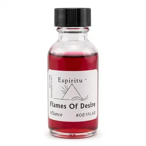 Espiritu Flames of Desire Ritual Oil - 1oz for Passion &amp; Irresistible Attraction