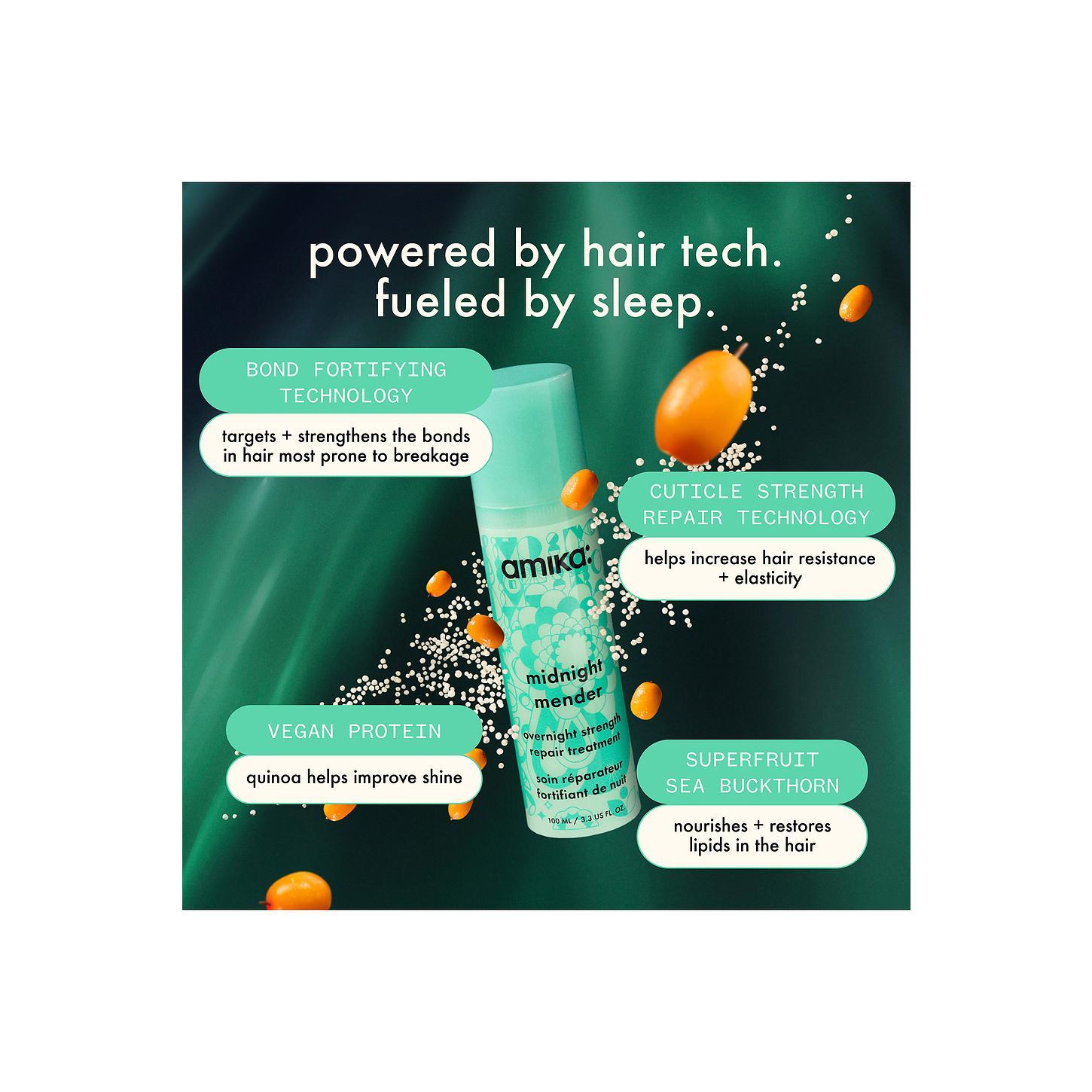 amika Midnight Mender Overnight Strength Repair Treatment amika Midnight Mender Overnight Strength Repair Treatment