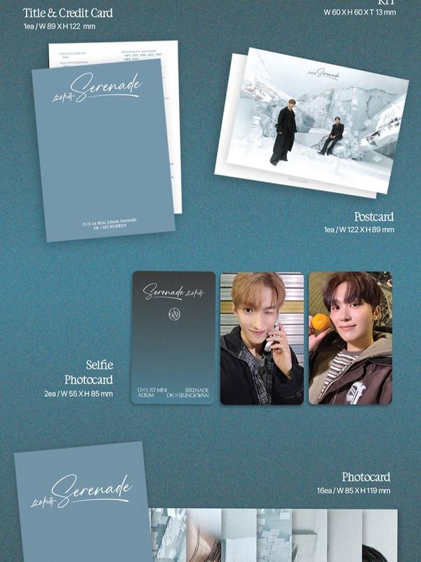 (SEVENTEEN) DK X SEUNGKWAN – 1st Mini Album [소야곡] (KiT Ver.)