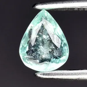 0.48ct ETW Bluish Green Paraiba Tourmaline Gemstone – Pear Cut – DISCOUNTED
