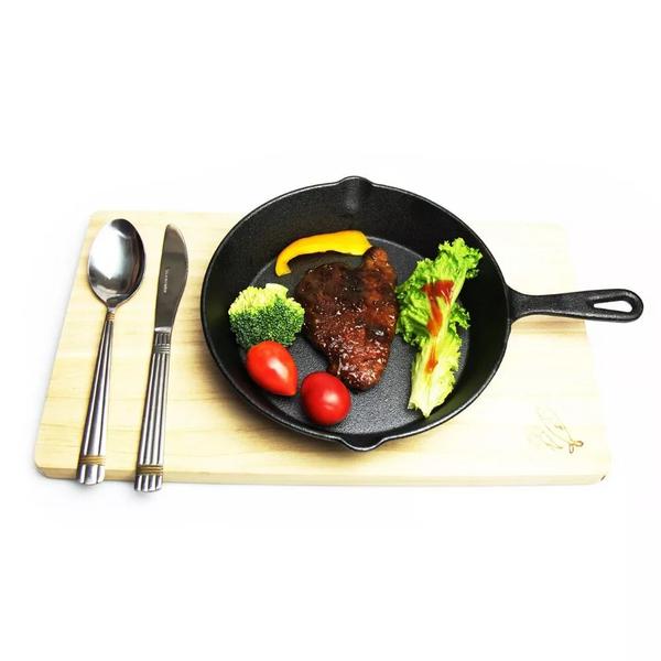 3pcs Heavy-Duty Pre-Seasoned Cast Iron Skillet Set - Non-Stick - Cookware with Ergonomic Handle, Even Heat Distribution for, Searing, Frying - Compatible with Stovetop, & Induction Burners (Indoor/Outdoor Use) 3pcs Heavy-Duty Pre-Seasoned Cast Iron Skillet Set - Non-Stick - Cookware with Ergonomic Handle, Even Heat Distribution for, Searing, Frying - Compatible with Stovetop, & Induction Burners (Indoor/Outdoor Use)