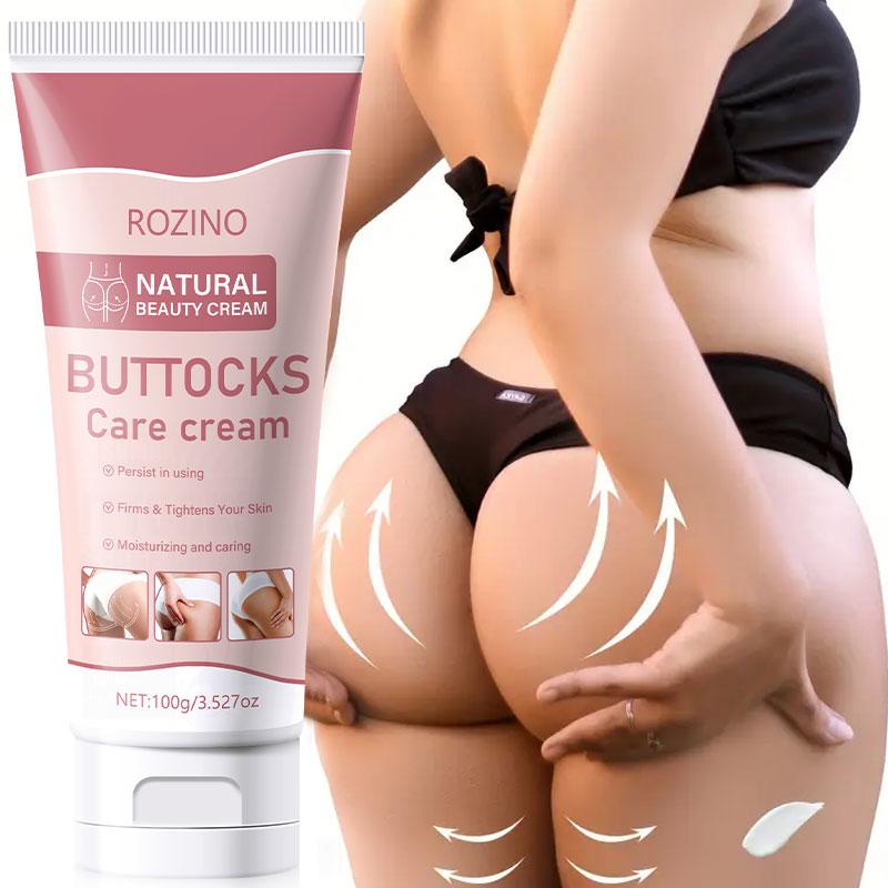 ROZINO Natural Beauty Cream 100g Tube Pack Buttocks Care Firming & Lifting Moisturizing Smooth Refining Skin Repair Moisturizing Contour Daily Firming Smoothing Soothing Moisturizer Moisture