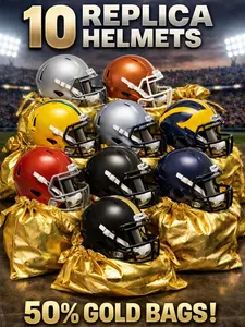 (10) BS Collectibles Full Size Reps! 50% Gold Bags! Pick Your Team