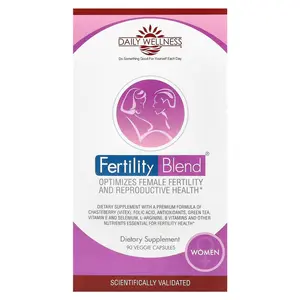 Daily Wellness Company Fertility Blend® for Women, 90 Veggie Capsules