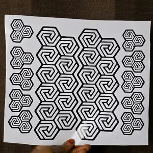 Bridal Henna Stencil - Full Hand Design for Temporary Henna Tattoos - Elegant and Affordable Party Sticker Convenient Flair