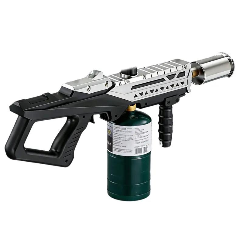 Powerful Propane Torch (Propane Canister NotIncluded), Kitchen Torch, Adjustable Torch Suitable forLow-Temperature Sous Vide Steak, BBQ, Fireplaces, Charcoal lgnition, an Excellent Gift for Christmas and NewYear