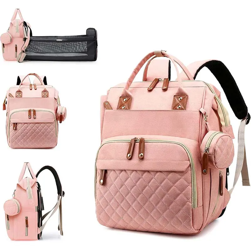 Baby Diaper Bags with Changing Station, Waterproof Diaper Bag Backpack for Moms Dads with USB Charging Port, Baby Shower Gifts, Large Capacity diaper backpack Diaperbags