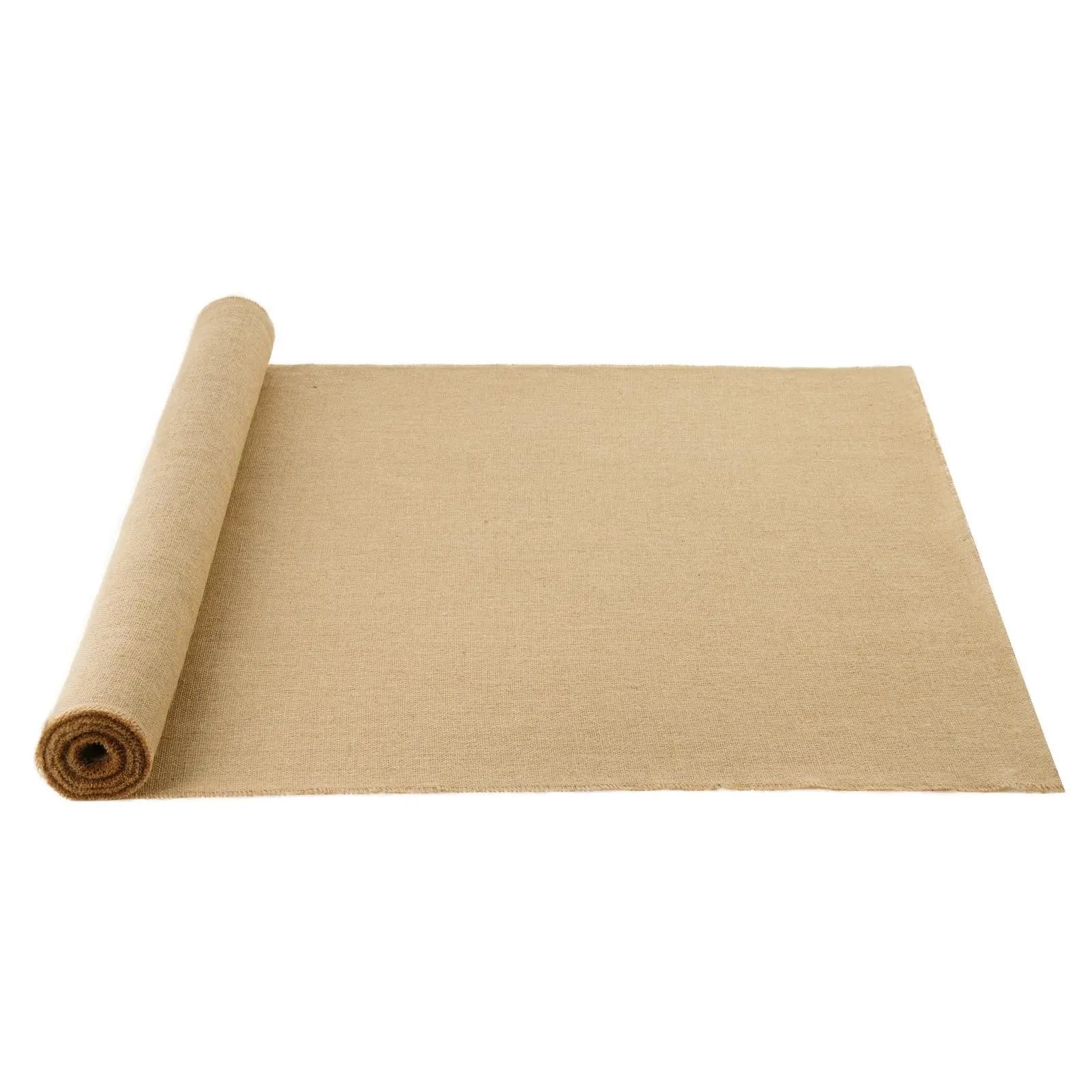 【Summerfinds】VEVOR Burlap Fabric Roll 40” x 30 ft & 50 x 50 High Density Wide Natural Burlap Fabric RollsJute Fabric Burlap Tree Wrap Rollfor DecorCraftsWeddingGardeningPlant & Tree Winter Covering