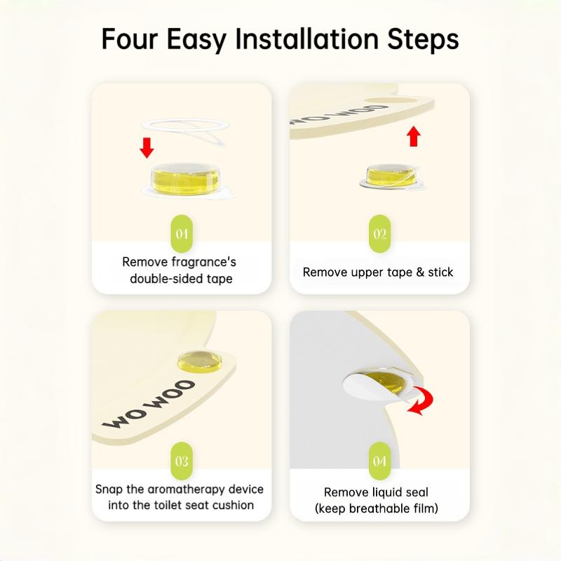 Banana-Shaped EVA Aromatherapy Toilet Seat Pad, Comfort & Fragrance in One-YY