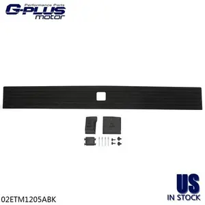 Fit For 15-2020 F-150 Ford Tailgate Flexible Step Trim Molding & Release Button G-PLUS