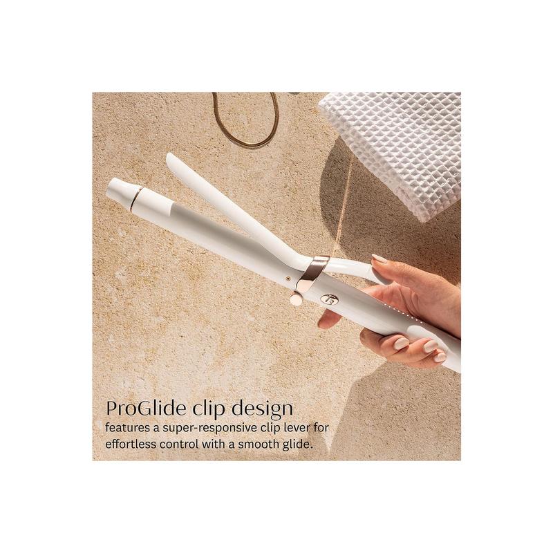 T3 Singlepass Curl X 1.5" Ceramic Extra-long Barrel Curling Iron in Satin Blush