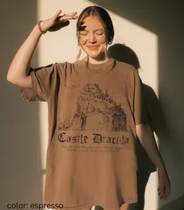 Bram Stoker's Castle Dracula King of Vampires Tee * Morally Grey Villain Cult Classic Horror Movie Bats Dark Romance Bookish