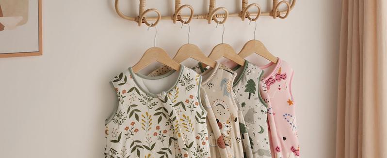 Yoofoss Bamboo Baby Newborn Sleep Sack Wearable Blanket, Cotton Infant Toddler Sleeping Bag 2-Way Zipper Supersoft Quilted Sleepbag Comfort TOG 1.0  Mother's Day Gifts