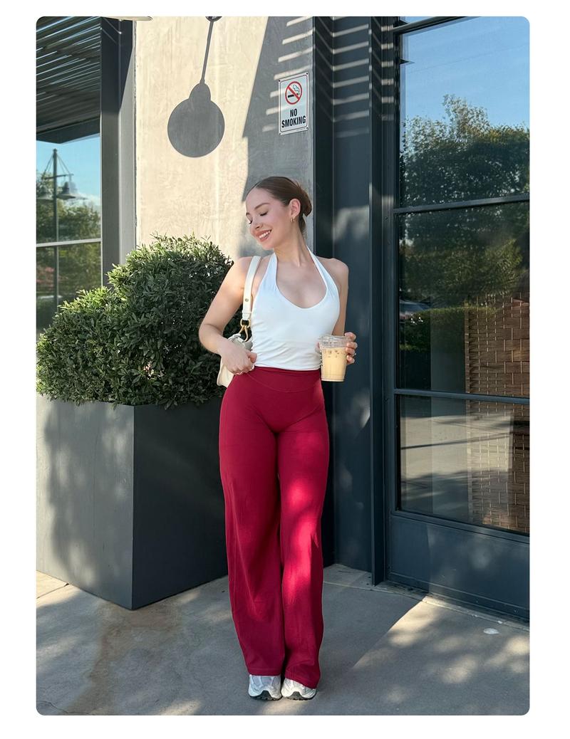 YEOREO Eddiy Leggings High-Waist Straight-Leg No Front Seam Buttery Soft Gym Yoga Pants for Women Fitness Tights