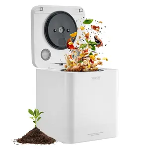 VEVOR Kitchen Composter,  , 5 L Electric Composter for Kitchen, Smart Countertop Composter Indoor, Kitchen Food Recycler with 2 Modes, Turn Food Waste into Natural Fertilizer with a Single Button