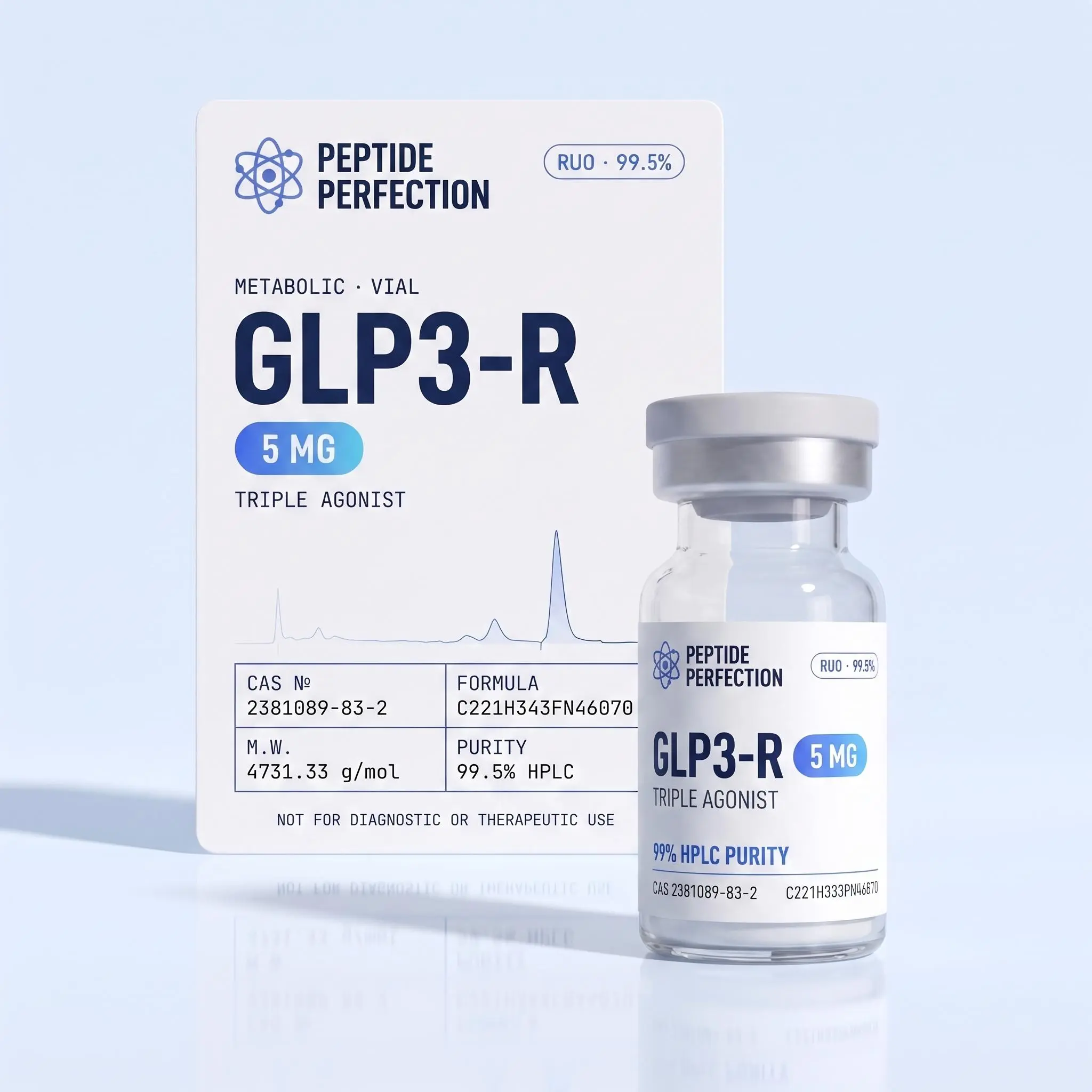 TRI-3R Vial, 5mg - Laboratory-Grade Research Supply for Research & Laboratory Applications