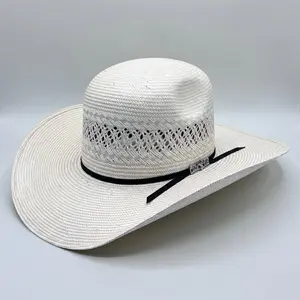 Cuernos Chuecos Two Tone Open Crown With Dimples Cowboy Hat Cuernos Chuecos Two Tone Open Crown With Dimples Cowboy Hat