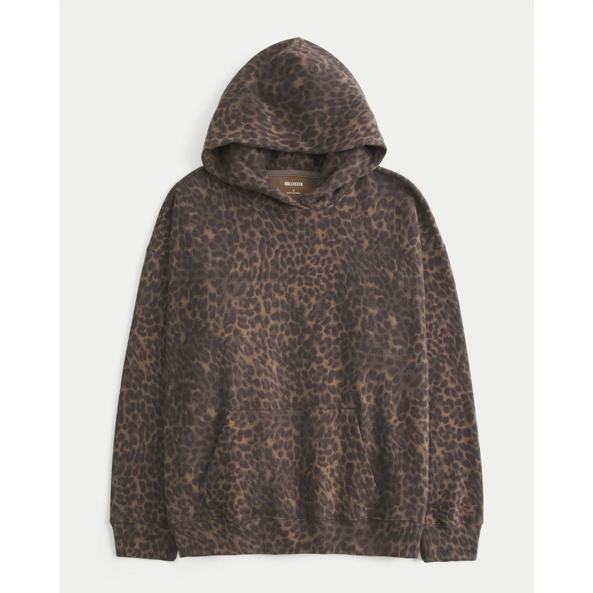 Hollister Hollister Feel Good Oversized Leopard Hoodie