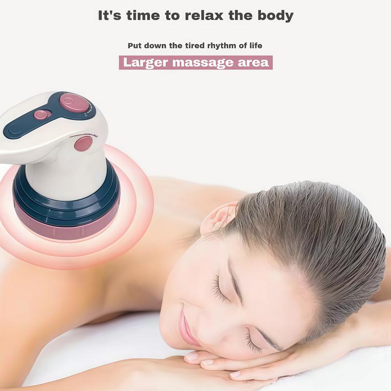 【Perfect Gift for Women】Zero Queen Massager, equipped with 3 massage heads - targeted at abdomen/waist/arms, easy to clean, great gift for women, perfect choice for Valentine's Day