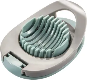 Ortarco Egg Slicer for Boiled Eggs Strawberry Cutter with Stainless Steel Wire （Green） Ortarco Ortarco